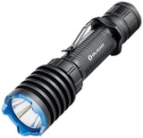 Olight Warrior X Pro Flashlight Black & Blue Aluminum Water Resistant WRXPROBK1