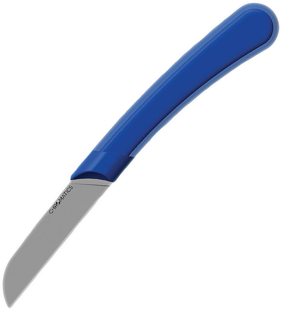 Ontario Chromatics Paring Factory Second Blue Stainless Fixed Blade Knife 3500X