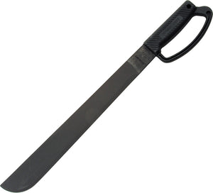 Ontario 23" Field Machete Fixed Carbon Steel Black Knuckle D Guard Handle 8514
