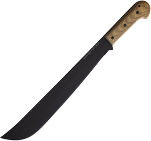 Ontario Bushcraft Factory Second Canvas Micarta Fixed Blade Machete 8695SEC