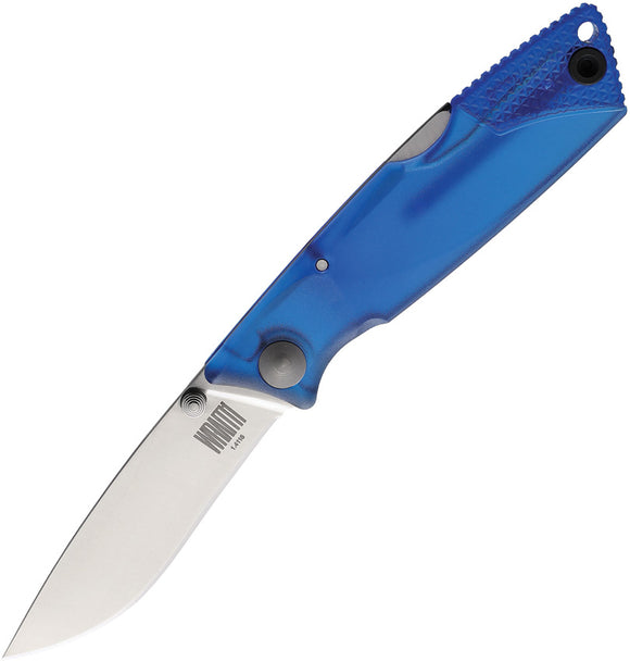 Ontario Wraith Lockback Ice Series Blue Folding 1.4116 Pocket Knife 8798SB