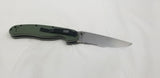 ONTARIO OD Green RAT-1 I Folder AUS-8 SERRATED Folding Pocket Knife 8849OD