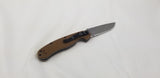 Ontario Rat II Folder Coyote Brown Handle Linerlock AUS-8 Stainless Knife 8860CB