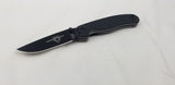 Ontario OKC RAT II Folding Black Pocket Knife - 8861