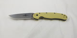 Ontario Rat Model 1 Handle Tan Plain Edge D2 Folding Knife 8867tn