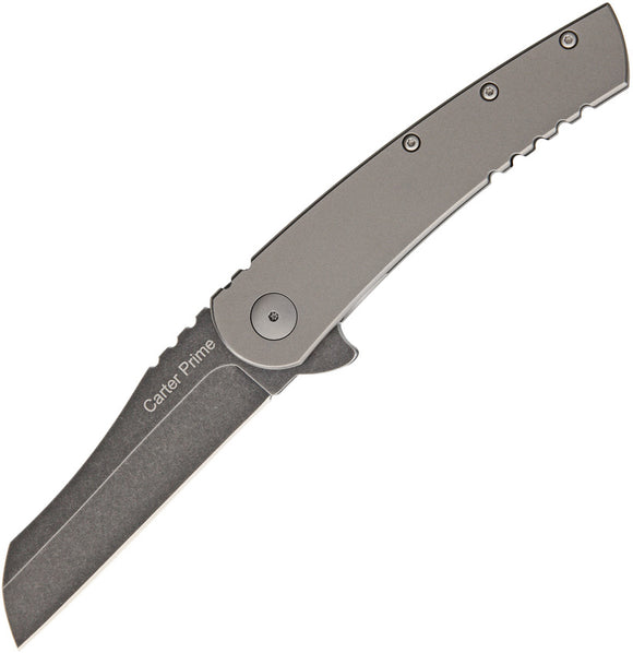 Ontario Carter Prime Titanium Framelock D2 Tool Steel Folding EDC Knife 8875