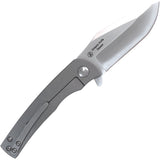 Ontario Carter Trinity Framelock Black G10 Handle Stainless Folding Knife 8877