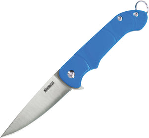 Ontario OKC Navigator Linerlock Blue Synthetic Handle Pocket Knife 8900BLU