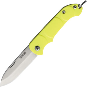 Ontario OKC Traveler Folder Yellow Slip Joint Keyring Folding Knife 8901ylw