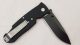 Ontario Dozier Strike Lockback Black G10 Folding AUS-8 Steel Pocket Knife 9103