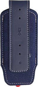 Opinel Blue Leather Fits 4.5" Folder Knife Belt Sheath 02181