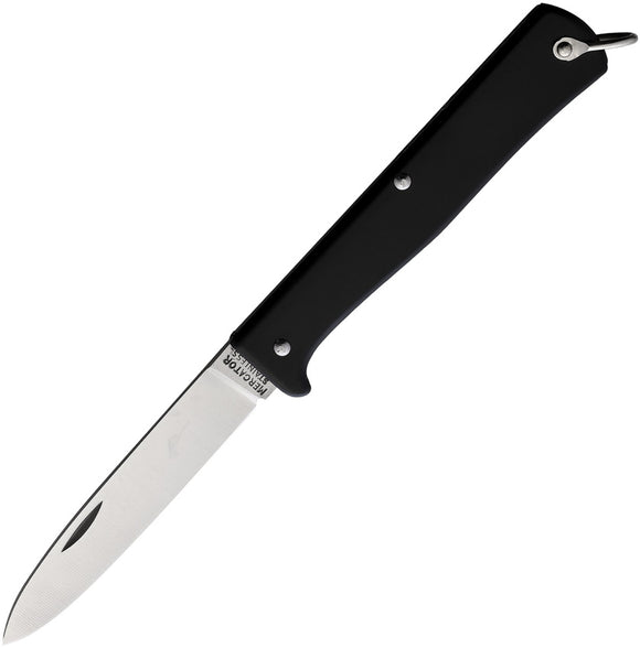 OTTER-Messer Small Mercator Black Stainless Folding Steel Pocket Knife 10401RGR