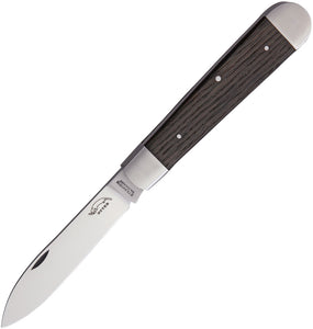 OTTER-Messer Smoked Oak Folding Carbon Steel Pocket Knife 261RAU