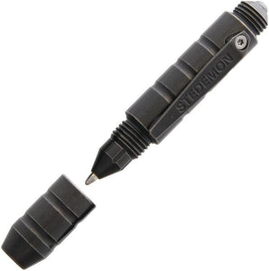 Stedemon EDC Tactical Glass Breaker Titanium Construction Black Pen