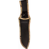 Schrade Mini Machete Snowblind Camo Fixed Black Blade Sheath