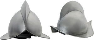 India Made Gray Carbon Steel Spanish Morion Replica Reenactment Helmet 910975