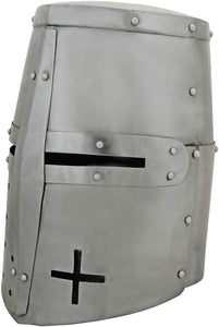 Medieval Knight's Replica Helmet 18 Gauge Steel Construction 910988