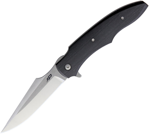 Patriot Bladewerx Lincoln Linerlock Black G10 Folding Pocket Knife 950b