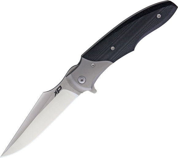 Patriot Bladewerx Mini Lincoln Linerlock Black Folding Ppocket Knife 955b