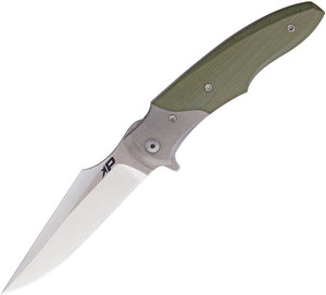 Patriot Bladewerx Mini Lincoln Linerlock OD Green Folding Knife 955OD