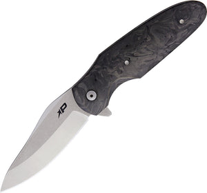 Patriot Bladewerx Jackson Marble Carbon Fiber Folding Knife 960mcf