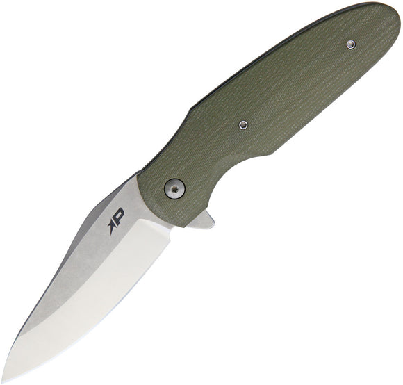 Patriot Bladewerx Jackson Linerlock OD green G10 Folding Knife 960od