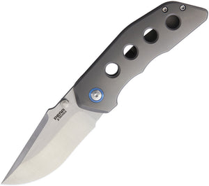 Pena Knives Rhino Titanium with Thumb Stud Folding Knife PE19