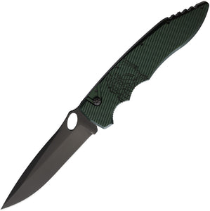 Piranha Knives Automatic Predator Green Tactical Knife