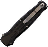 Piranha Knives Automatic Rated-X Knife OTF Black Aluminum 154CM Blade CP20BK