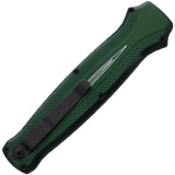 Piranha Knives Automatic Rated-X Knife OTF Green Aluminum Black 154CM Blade CP20GT