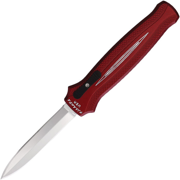 Piranha Knives Automatic Rated-X Knife OTF Red Aluminum 154CM Blade CP20R