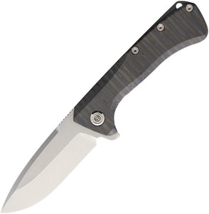 PMP Knives Revenge II Framelock Flame Titanium Folding M390 Pocket Knife 012