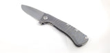 PMP Knives Revenge II Framelock Flame Titanium Folding M390 Pocket Knife 012