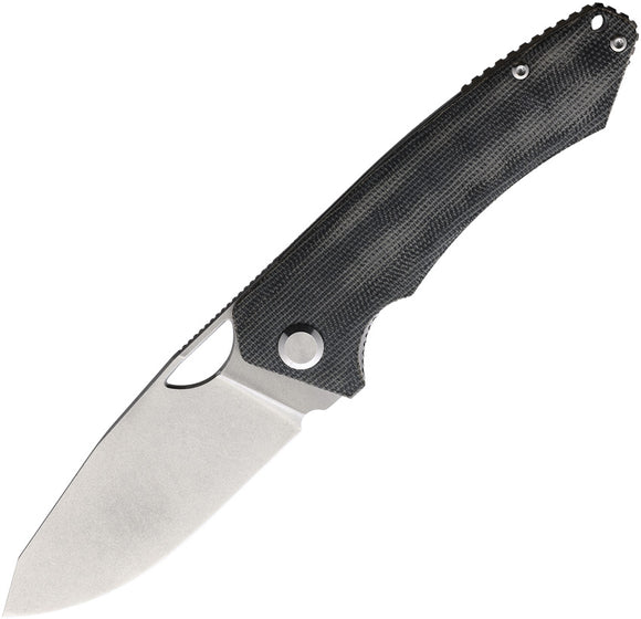 PMP Knives Spartan Linerlock Black Micarta Folding Bohler N690 Pocket Knife 014