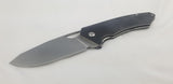 PMP Knives Spartan XL Linerlock Black G10 Folding Bohler N690 Pocket Knife 021