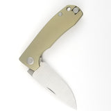PMP Knives Harmony Pocket Knife Slip Joint Gold Titanium Folding Bohler M390 037