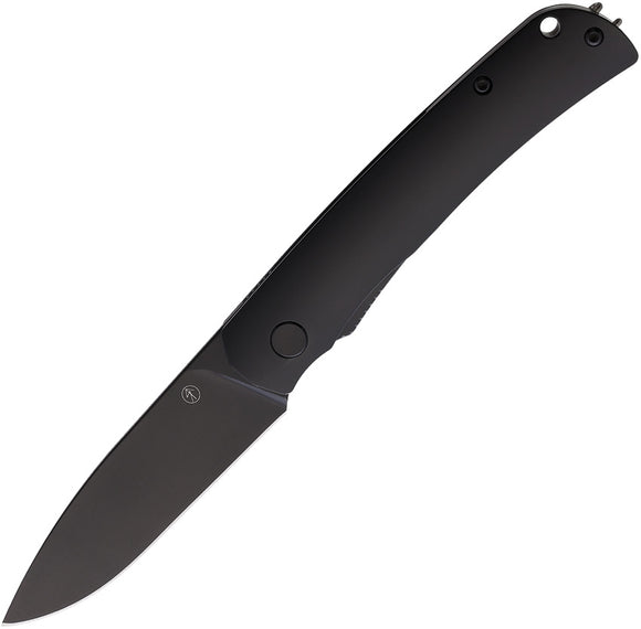 PMP Knives User II Pocket Knife Framelock Black Folding S90V Steel 049