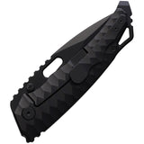 PMP Knives Ares Framelock Black Titanium Folding CPM-S90V Pocket Knife 060