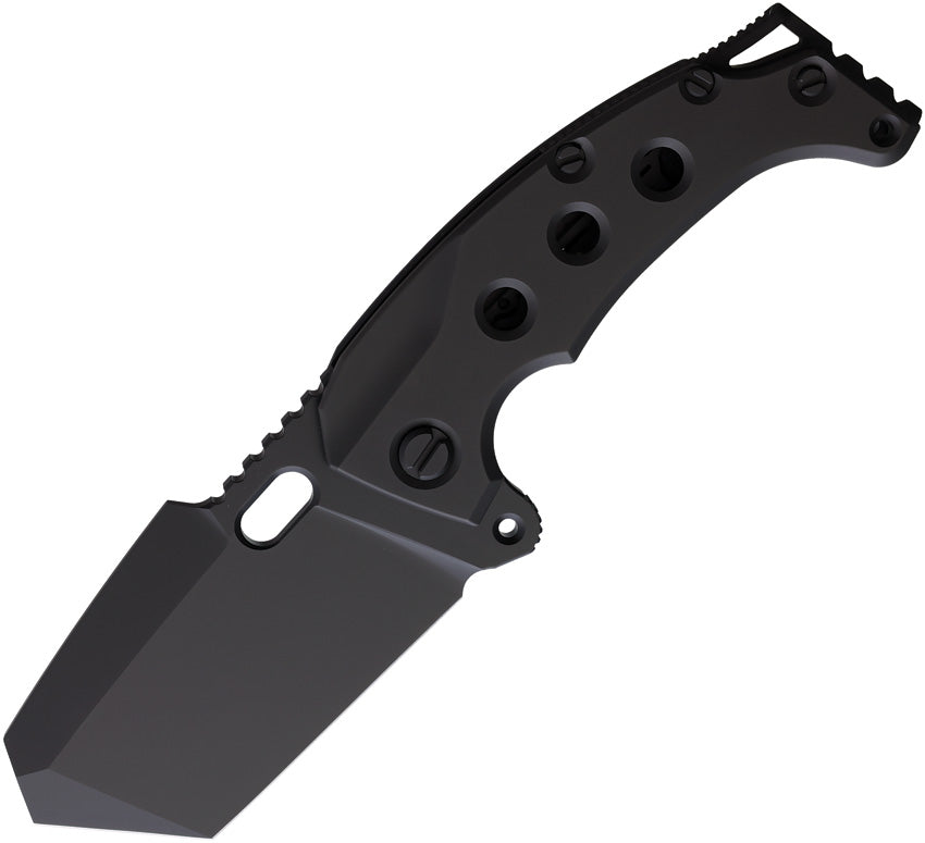 PMP Knives Titano Framelock Black Titanium Folding Bohler M390 Pocket ...