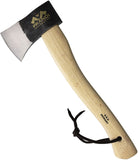 Prandi Yankee Hatchet Tan Smooth American Hickory Carbon Steel Axe 4306TH