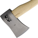 Prandi Yankee Hatchet Tan Smooth American Hickory Carbon Steel Axe 43092C