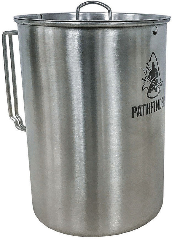 Pathfinder Stainless Steel 48oz Cup and Lid Outdoor Camping & Cooking Set H019