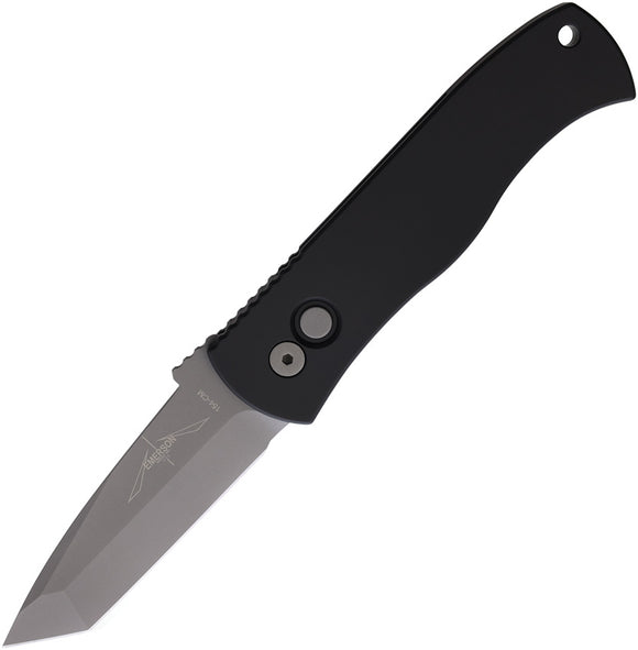 Pro-Tech Automatic Emerson CQC7 Knife Black Aluminum 154CM Chisel Tanto Blade OPEN BOX