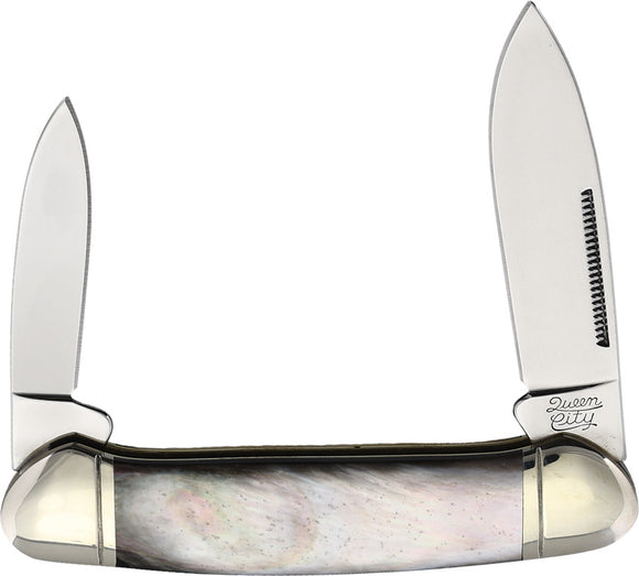 Queen City Canoe Black Pearl Folding Stainless Spear & Pen Pocket Knife 007