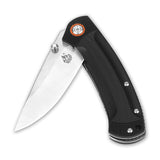 QSP Copperhead Black G10 Linerlock 14c28n Folding Knife 109a