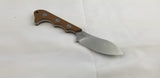 QSP Knives Neckmuk Brown G10 D2 Steel Fixed Blade Neck Knife w/ Sheath 125B