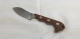 QSP Knives Neckmuk Brown Micarta D2 Steel Fixed Blade Neck Knife w/ Sheath 125E