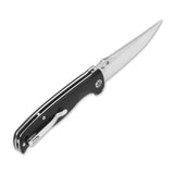 QSP Gavial Black Folding Knife 126c