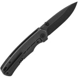 QSP Knife Puffin Framelock Titanium & Carbon Fiber Folding S35VN Knife 127E3
