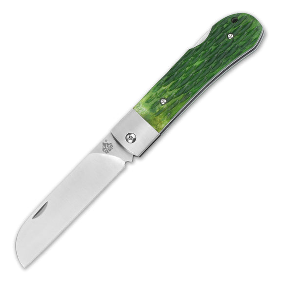 QSP WORKER Green Folding Pocket Knife